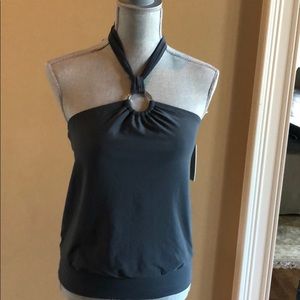 Michael Kors women’s swim top XS Gray NWT